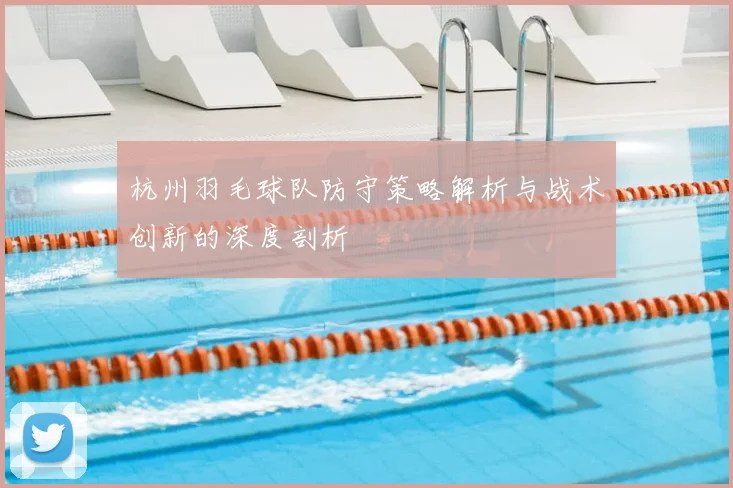 杭州羽毛球队防守策略解析与战术创新的深度剖析