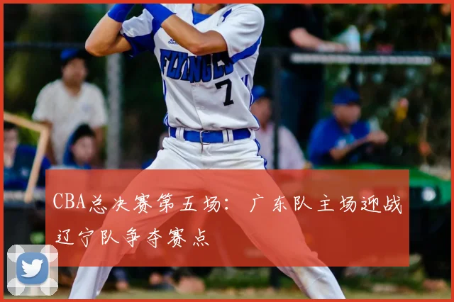 CBA总决赛第五场：广东队主场迎战辽宁队争夺赛点