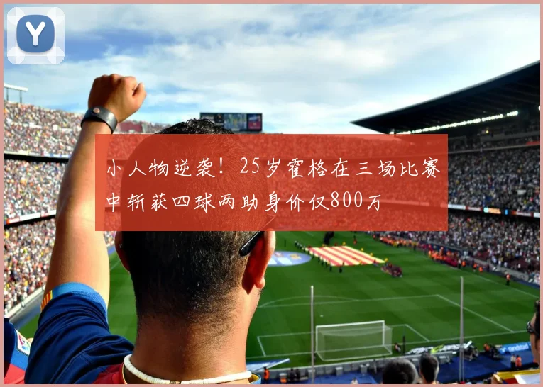 小人物逆袭！25岁霍格在三场比赛中斩获四球两助身价仅800万